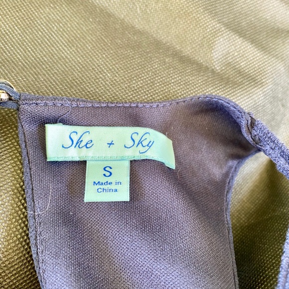 Little blue dress from She + Sky. - Picture 4 of 6